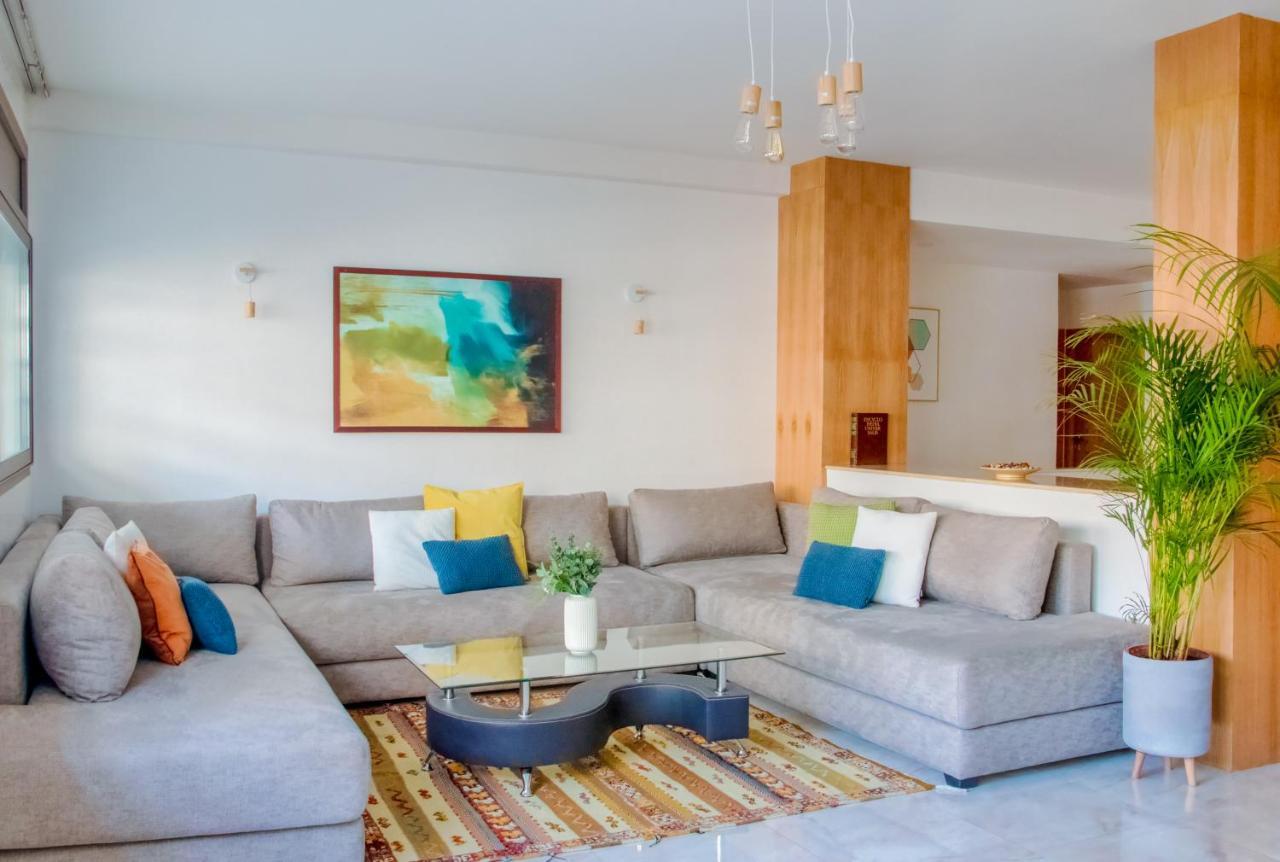 Luxury Apartment 3 Bedroom In The Heart Of Agdal Near Arribat Center Rabat Dış mekan fotoğraf